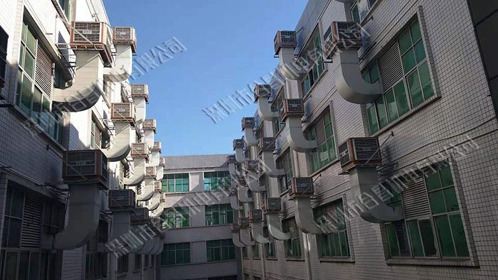 厂房降温案例